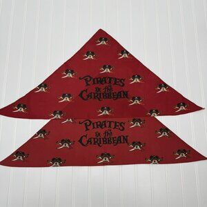 Pair of Pirates of the Caribbean Scarf Bandanas from Disney Cruise Lines